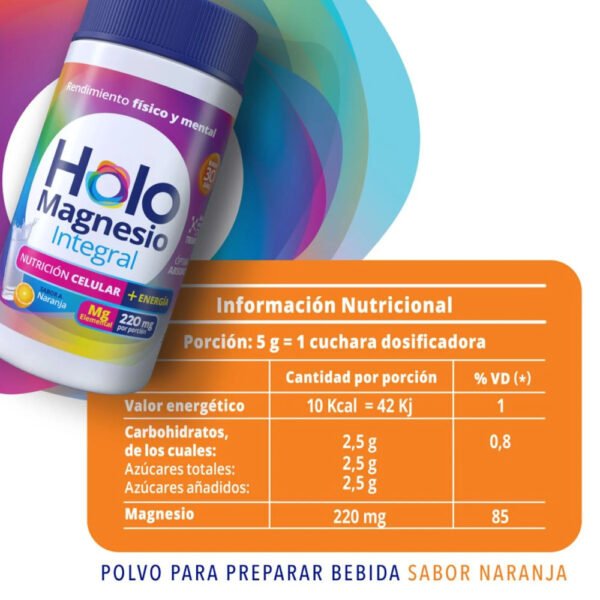 Holomagnesio Polvo 220gr