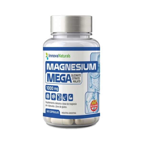 Mega Magnesium Innovanaturals x60Capsulas