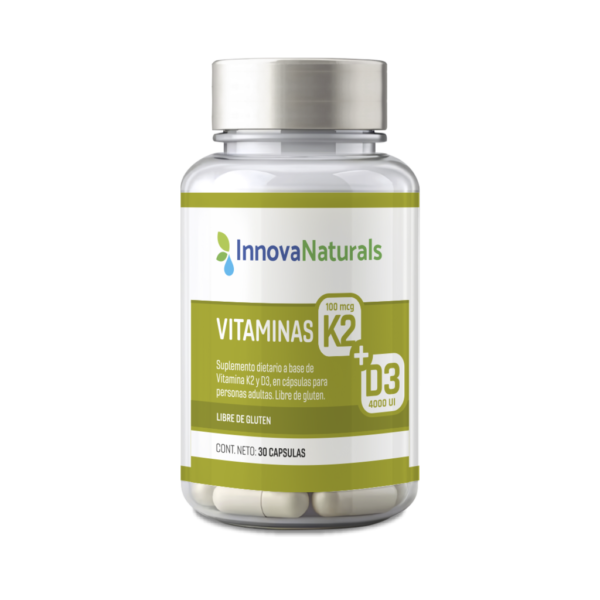 Vitamina K2+D3 Innovanaturals x30 Capsulas