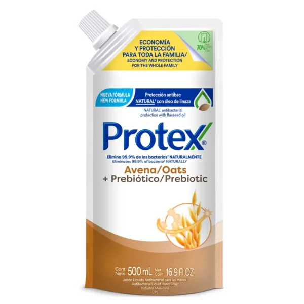 Protex Avena Jabon Liquido 500ml