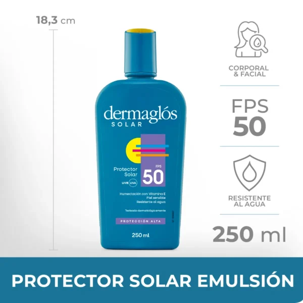 Dermaglos Solar Emulsion F50 250ml