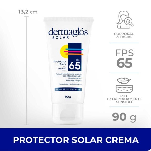 Dermaglos Solar Crema Fps65 90gr