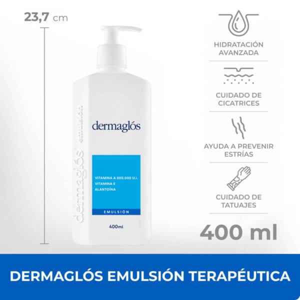 Dermaglos Terapeutica Emulsion 400ml