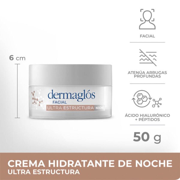 Dermaglos Ultra Estructura Hidratante Noche 50gr