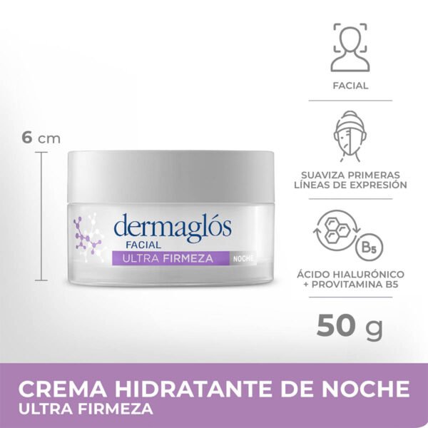 Dermaglos Ultra Firmeza Hidratante Noche 50gr