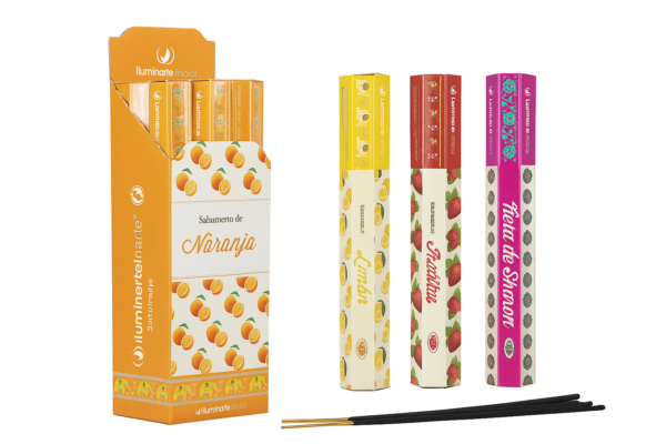 Sahumerios Iluminarte Hexagonales x15