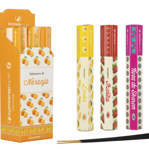 Sahumerios Iluminarte Hexagonales x15