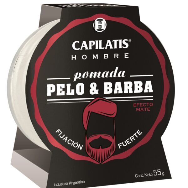 Capilatis Hombre Cera Pelo y Barba Efecto Mate 55g