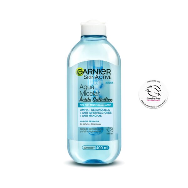 Garnier Agua Micelar con Acido Salicilico 400ml