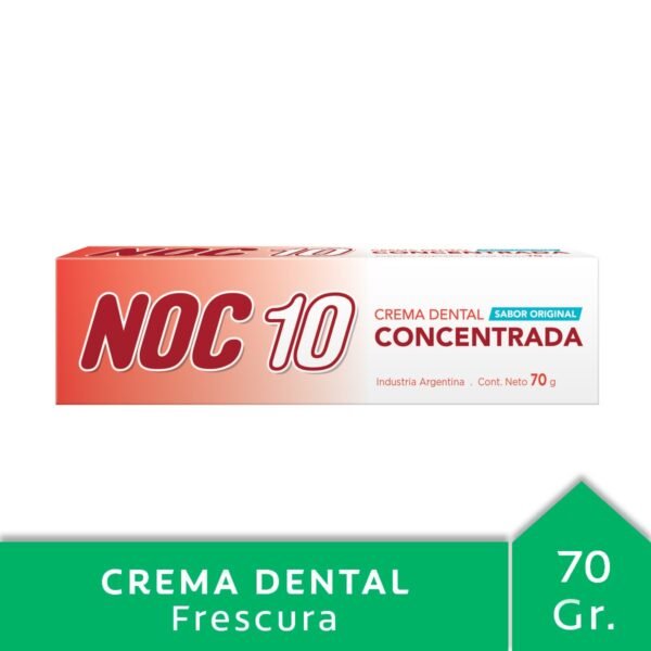 Noc 10 Crema Dental 70gr