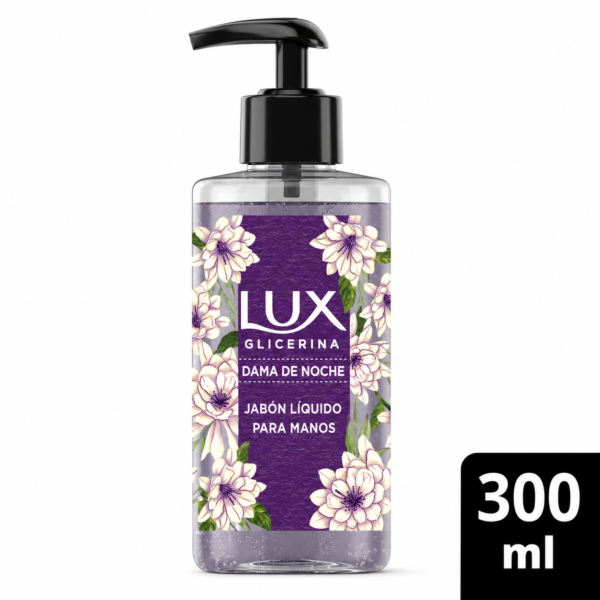 lux jabon liquido dama de noche glicerina 300ml Lux Glicerina Dama de Noche Jabón Líquido 300ml